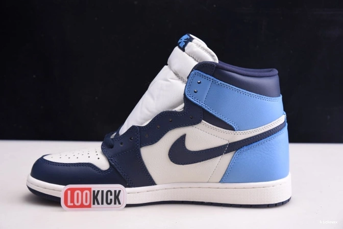 Rep MAX OG Obsidian 1 555088-140 High Retro Air Jordan 0810